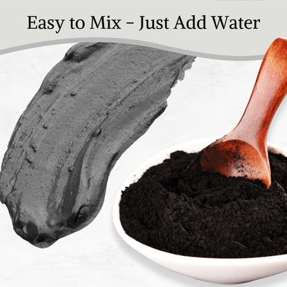 Bentonite Clay- Activated Charcoal Blend Clay Powder