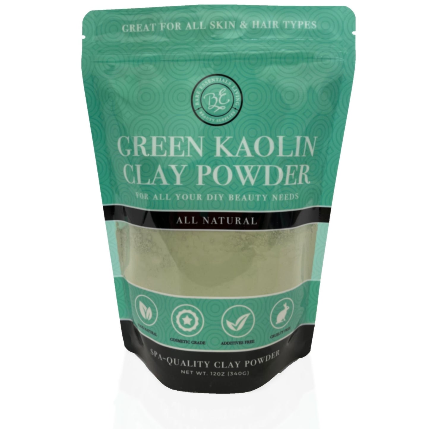 Fancy Kaolin Clay Powder- Pink, Green, & Purple