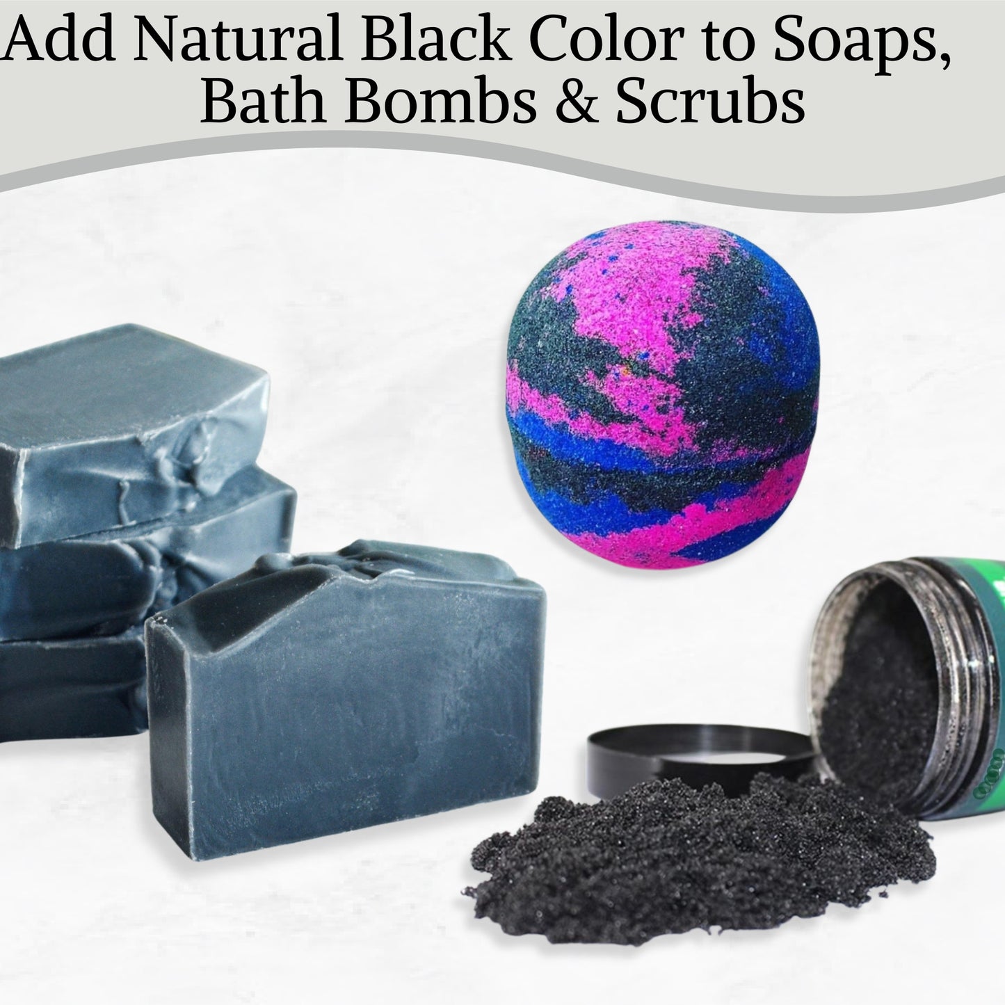 Bentonite Clay- Activated Charcoal Blend Clay Powder